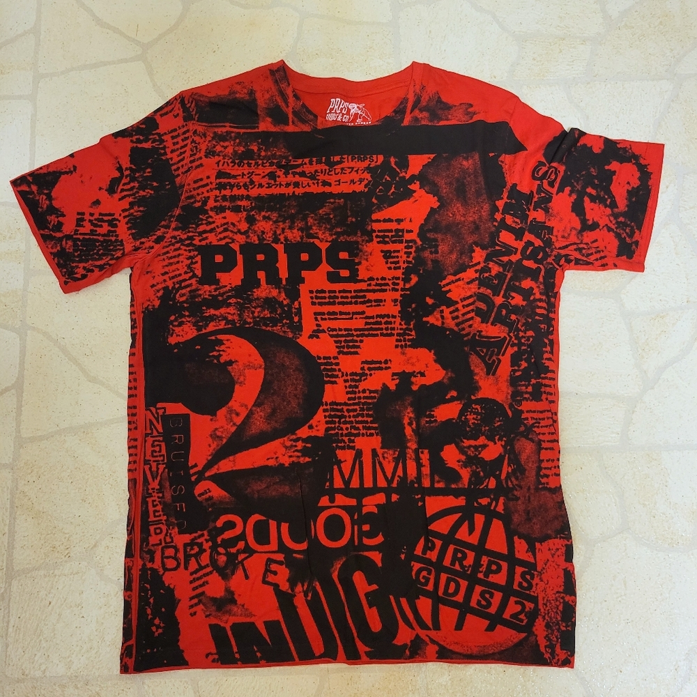 PRPS GOODS & CO. T-shirt. Sz Lg